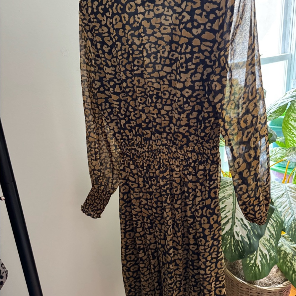 Who What Wear Leopard Dress - Picture 3 of 3